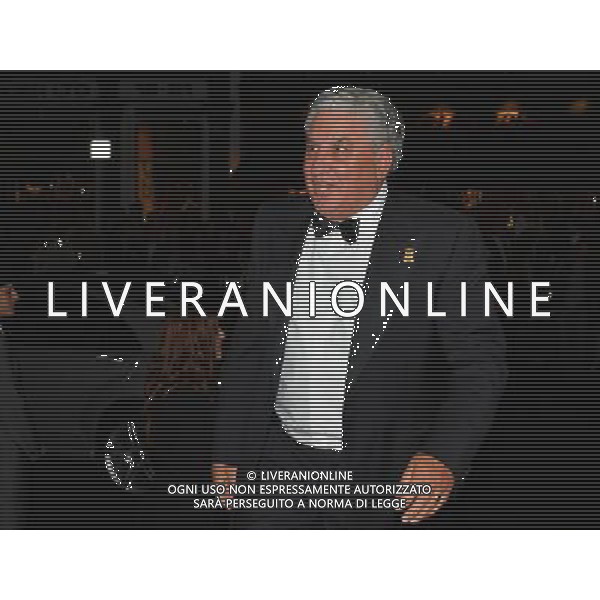 Northern Irish FIFA vice-president Jim Boyce arrives to attend The Football Association\'s 150th Anniversary Gala Dinner at the Grand Connaught Rooms in central London on October 26, 2013. The Football Association was founded 150 years ago on October 26, 1863. The event marks the day when a group of men representing a dozen London and suburban clubs met at the Freemason\'s Tavern in London, to draw up the rules of a sport that went on to become the most popular in the world. ©photoshot/AGENZIA ALDO LIVERANI SAS - ITALY ONLY - Cena di gala per celebrare il 150mo Anniversario della Federcalcio al Grand Connaught Rooms di Londra