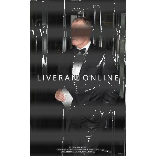 1966 England World Cup team member Geoff Hurst arrives to attend The Football Association\'s 150th Anniversary Gala Dinner at the Grand Connaught Rooms in central London on October 26, 2013. The Football Association was founded 150 years ago on October 26, 1863. The event marks the day when a group of men representing a dozen London and suburban clubs met at the Freemason\'s Tavern in London, to draw up the rules of a sport that went on to become the most popular in the world. ©photoshot/AGENZIA ALDO LIVERANI SAS - ITALY ONLY - Cena di gala per celebrare il 150mo Anniversario della Federcalcio al Grand Connaught Rooms di Londra