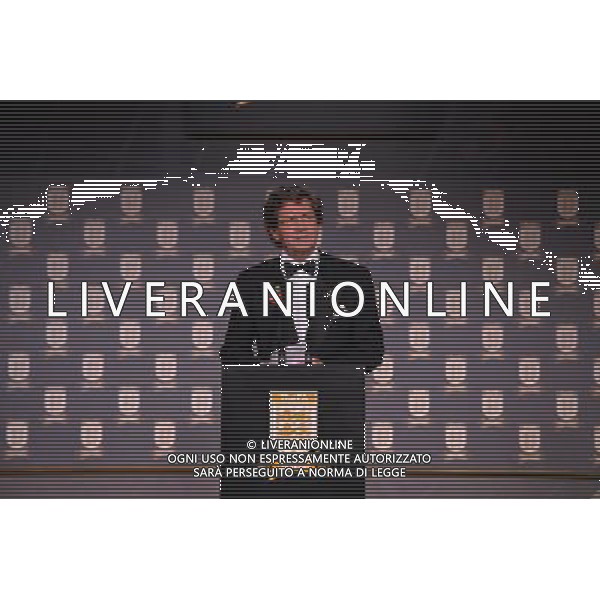 British television presenter and author Melvyn Bragg gives a speech at The Football Association\'s 150th Anniversary Gala Dinner at the Grand Connaught Rooms in central London on October 26, 2013. The Duke of Cambridge is president of the Football Association, which was founded 150 years ago on October 26, 1863. The event marks the day when a group of men representing a dozen London and suburban clubs met at the Freemason\'s Tavern in London, to draw up the rules of a sport that went on to become the most popular in the world. ©photoshot/AGENZIA ALDO LIVERANI SAS - ITALY ONLY - Cena di gala per celebrare il 150mo Anniversario della Federcalcio al Grand Connaught Rooms di Londra