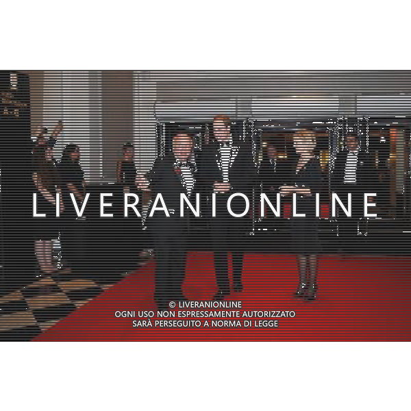 FA President Prince William, Duke of Cambridge is welcomed by Greg Dyke, FA Chairman as he arrives during the FA150 Gala Dinner commemorating the Football Association\'s 150th year at the Grand Connaught Rooms on October 26, 2013 in London, England. ©photoshot/AGENZIA ALDO LIVERANI SAS - ITALY ONLY - Cena di gala per celebrare il 150mo Anniversario della Federcalcio al Grand Connaught Rooms di Londra