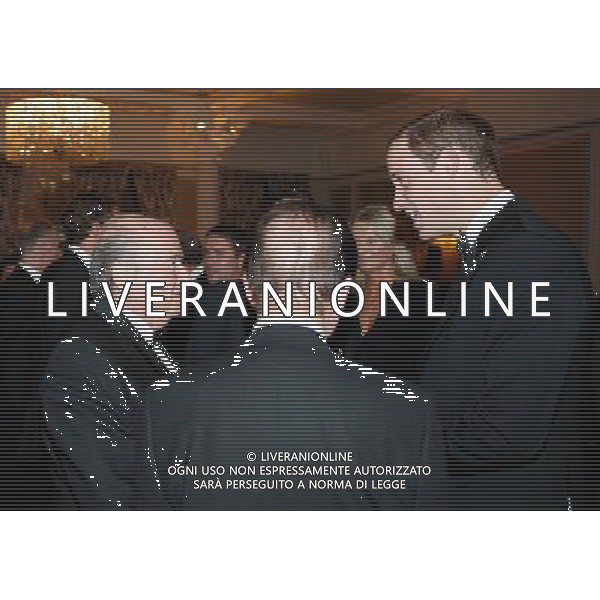 FA President Prince William, Duke of Cambridge talks to Joseph Blatter, FIFA President during the FA150 Gala Dinner commemorating the Football Association\'s 150th year at the Grand Connaught Rooms on October 26, 2013 in London, England. ©photoshot/AGENZIA ALDO LIVERANI SAS - ITALY ONLY - Cena di gala per celebrare il 150mo Anniversario della Federcalcio al Grand Connaught Rooms di Londra