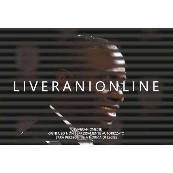 Former Bolton Wanderers player Fabrice Muamba smiles during the FA150 Gala Dinner commemorating the Football Association\'s 150th year at the Grand Connaught Rooms on October 26, 2013 in London, England. ©photoshot/AGENZIA ALDO LIVERANI SAS - ITALY ONLY - Cena di gala per celebrare il 150mo Anniversario della Federcalcio al Grand Connaught Rooms di Londra