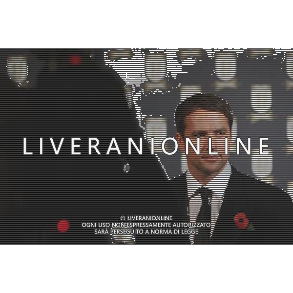 Former England international Michael Owen is interviewed during the FA150 Gala Dinner commemorating the Football Association\'s 150th year at the Grand Connaught Rooms on October 26, 2013 in London, England. ©photoshot/AGENZIA ALDO LIVERANI SAS - ITALY ONLY - Cena di gala per celebrare il 150mo Anniversario della Federcalcio al Grand Connaught Rooms di Londra