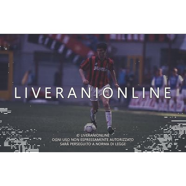 ARCHIVIO LIVERANI NELLA FOTO CHRISTIAN PANUCCI CON MAGLIA DEL MILAN AG ALDO LIVERANI SAS