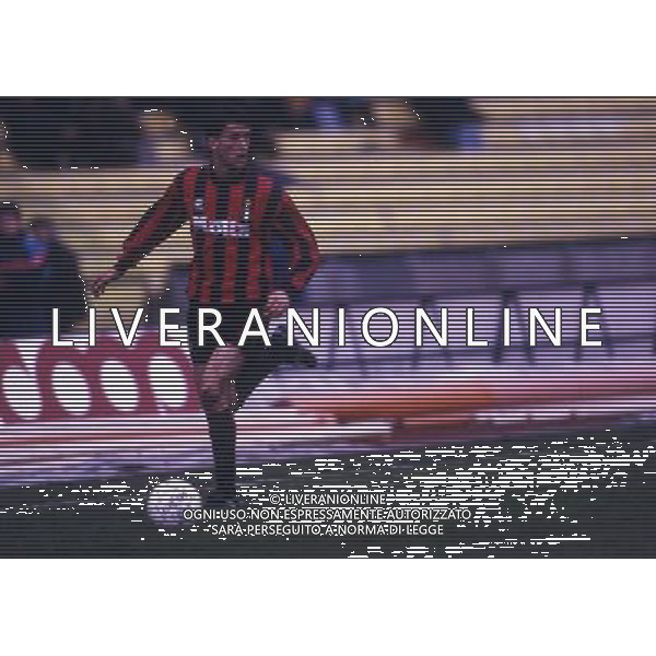 ARCHIVIO LIVERANI NELLA FOTO CHRISTIAN PANUCCI CON MAGLIA DEL MILAN AG ALDO LIVERANI SAS