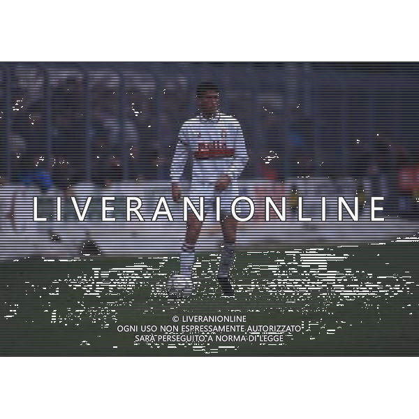 ARCHIVIO LIVERANI NELLA FOTO CHRISTIAN PANUCCI CON MAGLIA DEL MILAN AG ALDO LIVERANI SAS