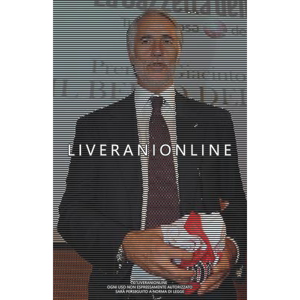 XIII Premio Giacinto Facchetti Gazzetta dello Sport \'Il Bello del Calcio\' Milano - 04.11.2013 Nella Foto:Malago\' /Ph.Vitez-Ag. Aldo Liverani