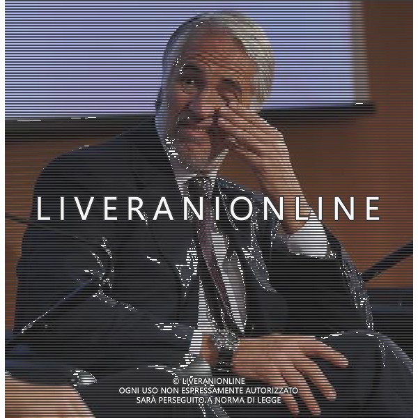 XIII Premio Giacinto Facchetti Gazzetta dello Sport \'Il Bello del Calcio\' Milano - 04.11.2013 Nella Foto:Malago\' /Ph.Vitez-Ag. Aldo Liverani