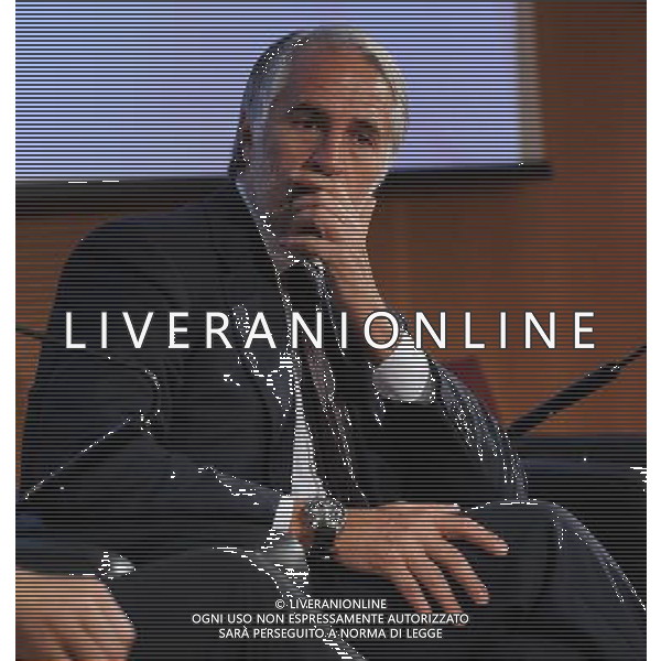 XIII Premio Giacinto Facchetti Gazzetta dello Sport \'Il Bello del Calcio\' Milano - 04.11.2013 Nella Foto:Malago\' /Ph.Vitez-Ag. Aldo Liverani