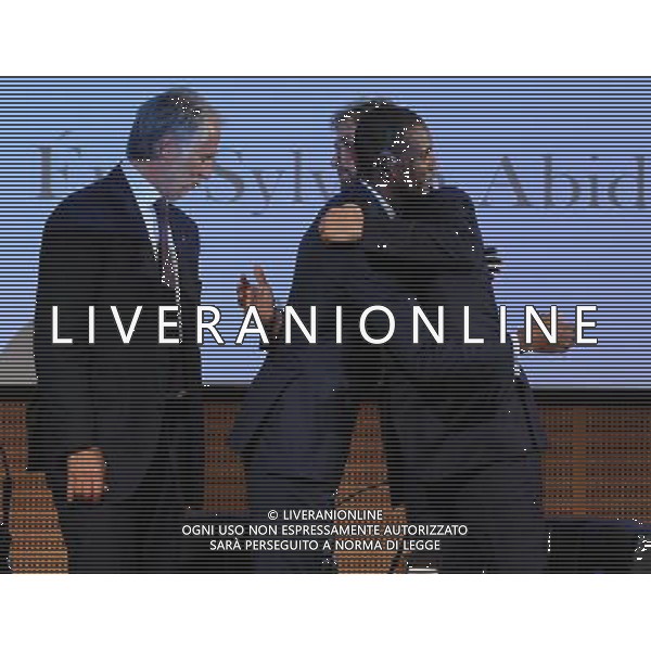 XIII Premio Giacinto Facchetti Gazzetta dello Sport \'Il Bello del Calcio\' Milano - 04.11.2013 Nella Foto:Abidal Gianfelice Facchetti /Ph.Vitez-Ag. Aldo Liverani