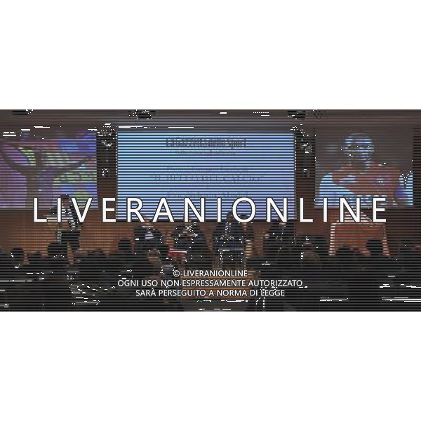 XIII Premio Giacinto Facchetti Gazzetta dello Sport \'Il Bello del Calcio\' Milano - 04.11.2013 Nella Foto:monti,abidal,malago\',facchetti /Ph.Vitez-Ag. Aldo Liverani