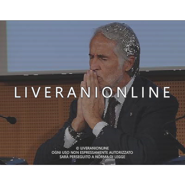 XIII Premio Giacinto Facchetti Gazzetta dello Sport \'Il Bello del Calcio\' Milano - 04.11.2013 Nella Foto:Malago\' /Ph.Vitez-Ag. Aldo Liverani