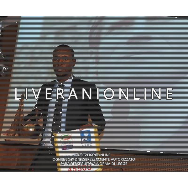 XIII Premio Giacinto Facchetti Gazzetta dello Sport \'Il Bello del Calcio\' Milano - 04.11.2013 Nella Foto:Abidal con il premio /Ph.Vitez-Ag. Aldo Liverani