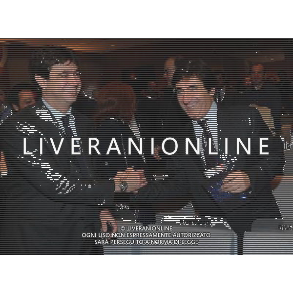 XIII Premio Giacinto Facchetti Gazzetta dello Sport \'Il Bello del Calcio\' Milano - 04.11.2013 Nella Foto:Andrea Agnelli e Uberto Cairo /Ph.Vitez-Ag. Aldo Liverani