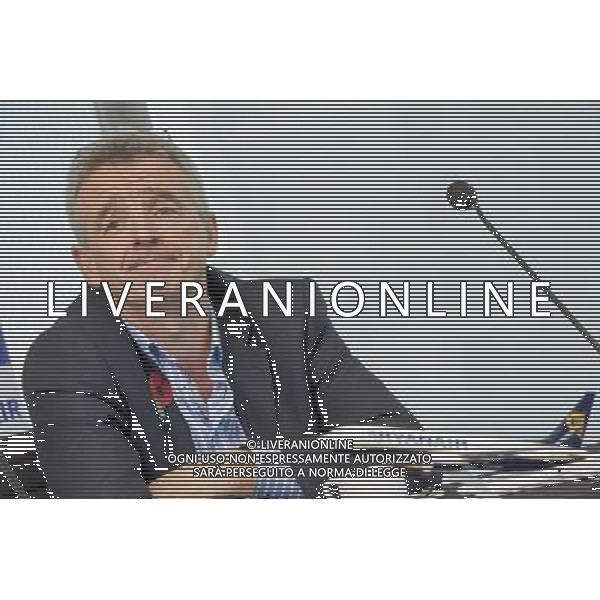 Michael O\'Leary Chief Executive Officer of Ryanair annouces ata press briefing Ryanair\'s half year results. London ©PHOTOHSOT/AGENZIA ALDO LIVERANI SAS - ITALY ONLY - EDITORIAL USE ONLY