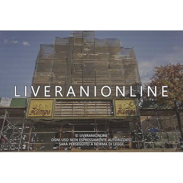 The Loew\'s Kings Theatre in the Flatbush neighborhood of Brooklyn in Nw York gets a renovation, seen on Saturday, November 3, 2013. Built in 1929, the 3200 seat \'wonder theater\' closed in 1977 and for the past several years has been undergoing a renovation to transform it into a performance venue. ©photoshot/AGENZIA ALDO LIVERANI SAS - ITALY ONLY - Vedute della citta\' di New York
