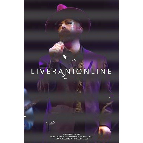 Boy George performs live at the Royal Northern College of Music, Manchester, England 3rd November 2013. ©photoshot/AGENZIA ALDO LIVERANI SAS - ITALY ONLY - EDITORIAL USE ONLY