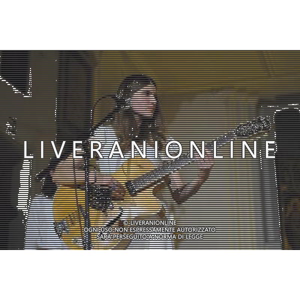 The Smoke Fairies Perform Live At St Pancras Old Church, London, UK - October 24th 2013. ©PHOTOSHOT/AGENZIA ALDO LIVERANI SAS - ITALY ONLY - EDITORIAL USE ONLY