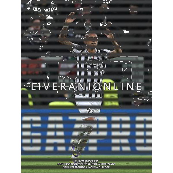 UEFA Champions League 2013/2014 Gruppo B Torino - 05.11.2013 Juventus-Real Madrid Nella Foto:vidal esulta /Ph.Vitez-Ag. Aldo Liverani