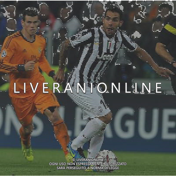 UEFA Champions League 2013/2014 Gruppo B Torino - 05.11.2013 Juventus-Real Madrid Nella Foto:tevez /Ph.Vitez-Ag. Aldo Liverani