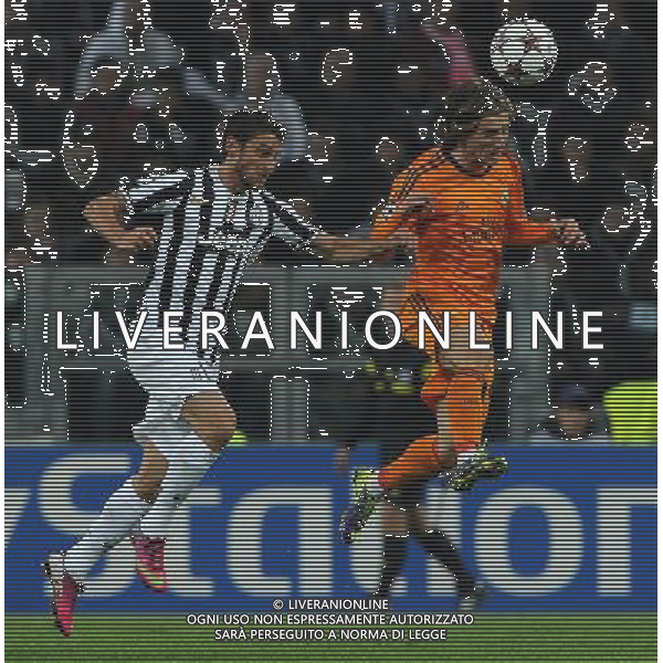 UEFA Champions League 2013/2014 Gruppo B Torino - 05.11.2013 Juventus-Real Madrid Nella Foto:modric marchisio /Ph.Vitez-Ag. Aldo Liverani