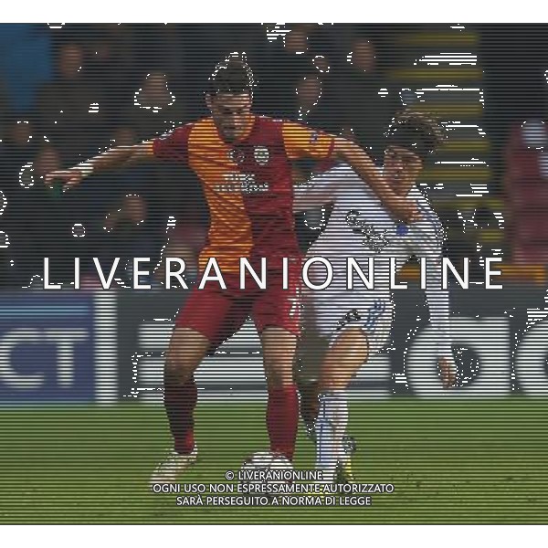 UEFA Champions League group B match between FC Copenhagen and Galatasaray at Parken Stadium on November 05, 2013 in Copenhagen , Denmark. Score: FC Copenhagen 1 - Galatasaray 0 Pictured: Albert Riera of Galatasaray and Christian Bolanos of Copenhagen. ©PHOTOSHOT/AGENZIA ALDO LIVERANI SAS - ITALY ONLY - EDITORIAL USE ONLY