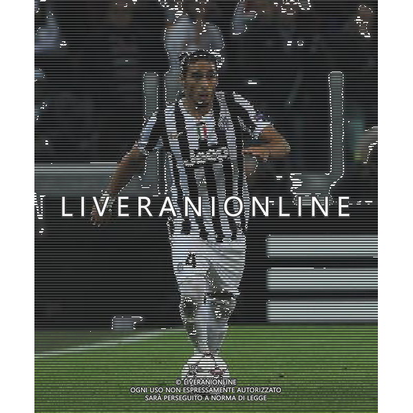 UEFA Champions League 2013/2014 Gruppo B Torino - 05.11.2013 Juventus-Real Madrid Nella Foto:Caceres Martin /Ph.Vitez-Ag. Aldo Liverani