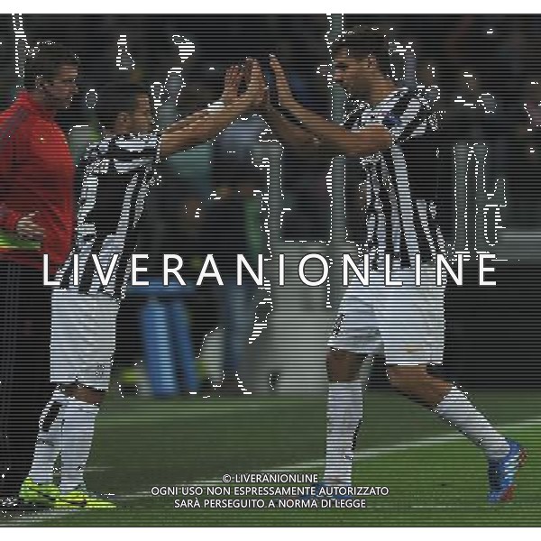 UEFA Champions League 2013/2014 Gruppo B Torino - 05.11.2013 Juventus-Real Madrid Nella Foto:Giovinco Sebastian - Llorente Fernando /Ph.Vitez-Ag. Aldo Liverani