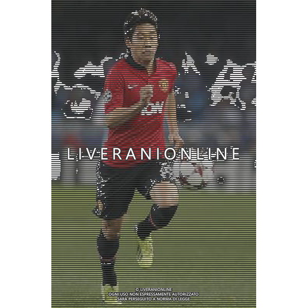 05.11.2013, Anoeta Stadion, San Sebastian, ESP, UEFA CL, Real Sociedad vs Manchester United, Gruppe A, im Bild Manchester United FC\'s Shinji Kagawa // Manchester United FC\'s Shinji Kagawa during UEFA Champions League group A match between Real Sociedad and Manchester United at the Anoeta Stadion in San Sebastian, Spain on 2013/11/06. *****ATTENTION - OUT of ESP, SUI***** ©PHOTOSHOT/AGENZIA ALDO LIVERANI SAS - ITALY ONLY - EDITORIAL USE ONLY