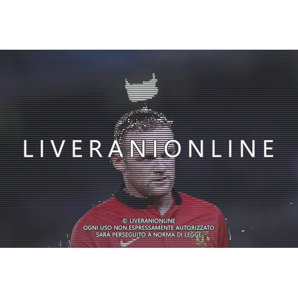05.11.2013, Anoeta Stadion, San Sebastian, ESP, UEFA CL, Real Sociedad vs Manchester United, Gruppe A, im Bild Manchester United FC\'s Wayne Rooney // Manchester United FC\'s Wayne Rooney during UEFA Champions League group A match between Real Sociedad and Manchester United at the Anoeta Stadion in San Sebastian, Spain on 2013/11/06. *****ATTENTION - OUT of ESP, SUI***** ©PHOTOSHOT/AGENZIA ALDO LIVERANI SAS - ITALY ONLY - EDITORIAL USE ONLY