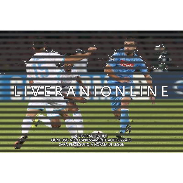 NAPOLI, OLYMPIQUE MARSEILLE NELLA FOTO: PANDEV GORAN FOTO MOSCA- AG.LIVERANI