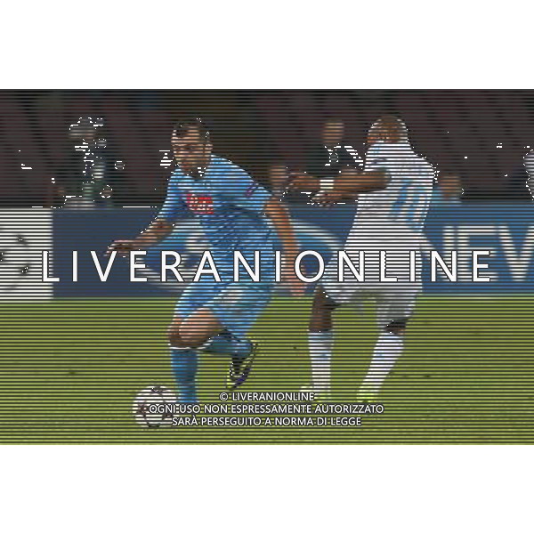 NAPOLI, OLYMPIQUE MARSEILLE NELLA FOTO: PANDEV, AYEW FOTO MOSCA- AG.LIVERANI