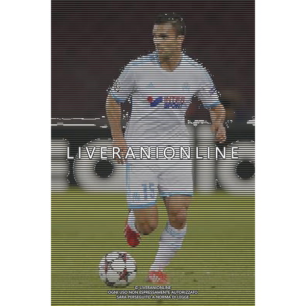 OLYMPIQUE DE MARSEILLE CALCIO NELLA FOTO: JEREMY MOREL FOTO MOSCA- AG.LIVERANI NAPOLI-OLYMPIQUE MARSIGLIA CHAMPIONS LEAGUE AG ALDO LIVERANI SAS