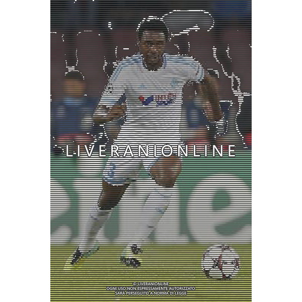 OLYMPIQUE DE MARSEILLE CALCIO NELLA FOTO: NICOLAS N\'KOULOU FOTO MOSCA- AG.LIVERANI NAPOLI-OLYMPIQUE MARSIGLIA CHAMPIONS LEAGUE AG ALDO LIVERANI SAS