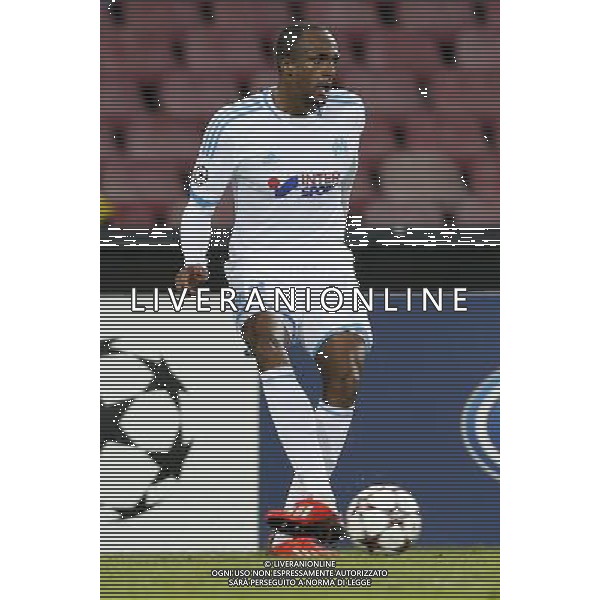 OLYMPIQUE DE MARSEILLE CALCIO NELLA FOTO: KASSIM ABDALLAH FOTO MOSCA- AG.LIVERANI NAPOLI-OLYMPIQUE MARSIGLIA CHAMPIONS LEAGUE AG ALDO LIVERANI SAS