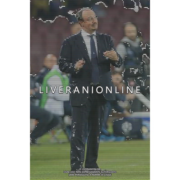 NAPOLI CALCIO NELLA FOTO: RAFA BENITEZ FOTO MOSCA- AG.LIVERANI NAPOLI-OLYMPIQUE MARSIGLIA CHAMPIONS LEAGUE AG ALDO LIVERANI SAS