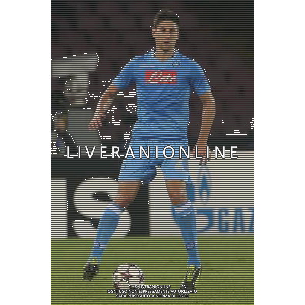 NAPOLI CALCIO NELLA FOTO: FEDERICO FERNANDEZ FOTO MOSCA- AG.LIVERANI NAPOLI-OLYMPIQUE MARSIGLIA CHAMPIONS LEAGUE AG ALDO LIVERANI SAS