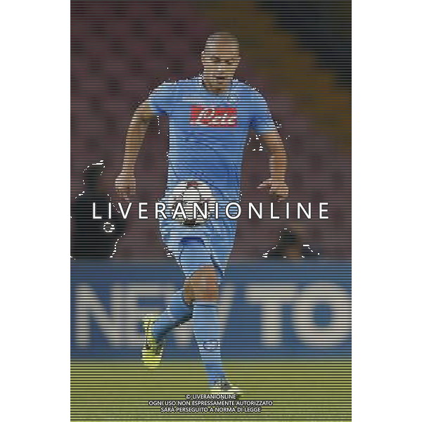 NAPOLI CALCIO NELLA FOTO: INLER GOKHAN FOTO MOSCA- AG.LIVERANI NAPOLI-OLYMPIQUE MARSIGLIA CHAMPIONS LEAGUE AG ALDO LIVERANI SAS