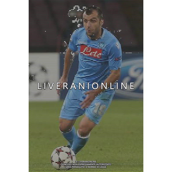NAPOLI CALCIO NELLA FOTO: PANDEV GORAN FOTO MOSCA- AG.LIVERANI NAPOLI-OLYMPIQUE MARSIGLIA CHAMPIONS LEAGUE AG ALDO LIVERANI SAS