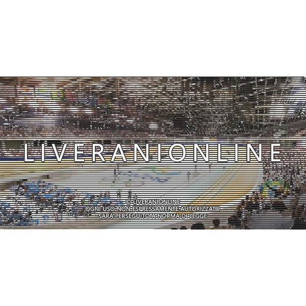 (131109) -- RIO DE JANEIRO, Nov. 9, 2013 () -- This handout rendering provided by Rio 2016 Organizing Committee shows the interior view of the 5,000-seat Velodrome. Cycling event will be held in this venue. (/Rio 2016 Organizing Committee) ©Photoshot/Ag. Aldo Liverani s.a.s.-Only Italy-Editorial Use Only