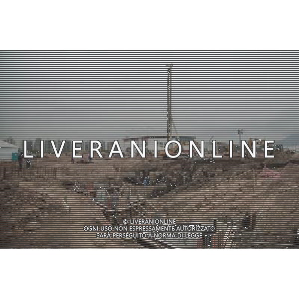 (131109) -- RIO DE JANEIRO, Nov. 9, 2013 () -- This handout photo provided by Rio 2016 Organizing Committee shows the construction site of Rio 2016 Olympic Park. (/Rio 2016 Organizing Committee) ©Photoshot/Ag. Aldo Liverani s.a.s.-Only Italy-Editorial Use Only