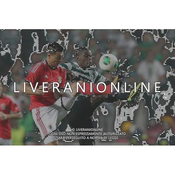Oscar Cardozo / William Carvalho - 09.11.2013 - Benfica / Sporting - Coupe du Portugal2013 Photo : Carlos Rodrigues / Icon Sport AG ALDO LIVERANI SAS ONLY ITALY