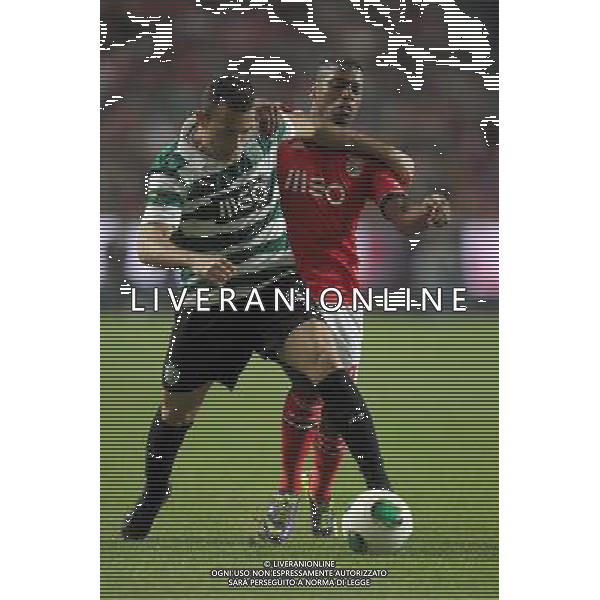 Jefferson / Ivan Cavaleiro - 09.11.2013 - Benfica / Sporting - Coupe du Portugal2013 Photo : Carlos Rodrigues / Icon Sport AG ALDO LIVERANI SAS ONLY ITALY