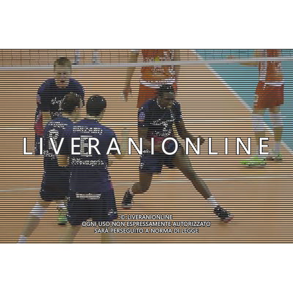 Joie de Mory Sidibe - 09.11.2013 - Paris Volley / Cannes - 7e journee de LigueA Photo: Amandine Noel / Icon Sport AG ALDO LIVERANI SAS ONLY ITALY