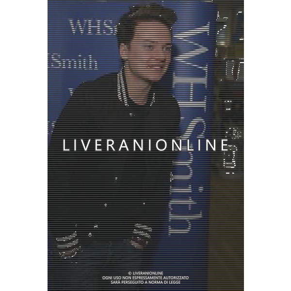 Conor Maynard at WHSmith Guildford to promote his book Take Off Buckinghamshire England AG ALDO LIVERANI SAS ONLY ITALY