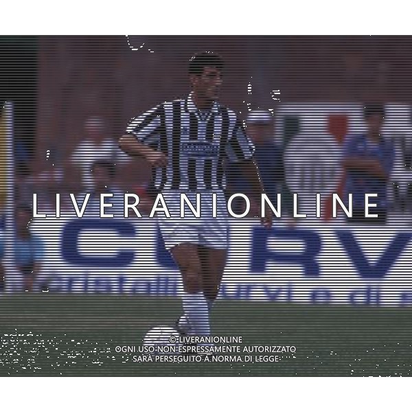 ARCHIVIO LIVERANI NELLA FOTO CIRO FERRARA CON LA MAGLIA JUVENTUS AG ALDO LIVERANI SAS