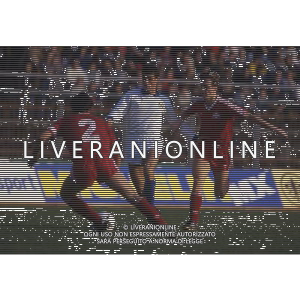 ARCHIVIO LIVERANI NELLA FOTO CIRO FERRARA CON LA MAGLIA DELLA NAZIONALE ITALIANA AG ALDO LIVERANI SAS