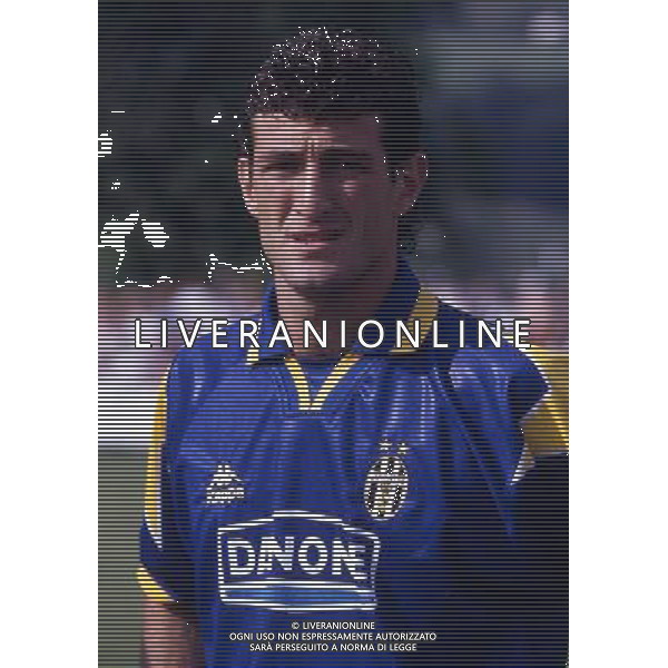 ARCHIVIO LIVERANI NELLA FOTO CIRO FERRARA CON LA MAGLIA JUVENTUS AG ALDO LIVERANI SAS