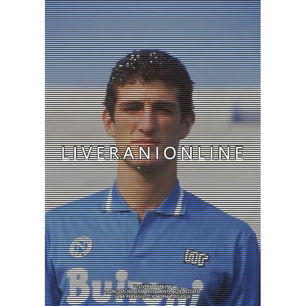 ARCHIVIO LIVERANI NELLA FOTO CIRO FERRARA CON LA MAGLIA DEL NAPOLI AG ALDO LIVERANI SAS