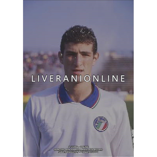 ARCHIVIO LIVERANI NELLA FOTO CIRO FERRARA CON LA MAGLIA DELLA NAZIONALE ITALIANA AG ALDO LIVERANI SAS